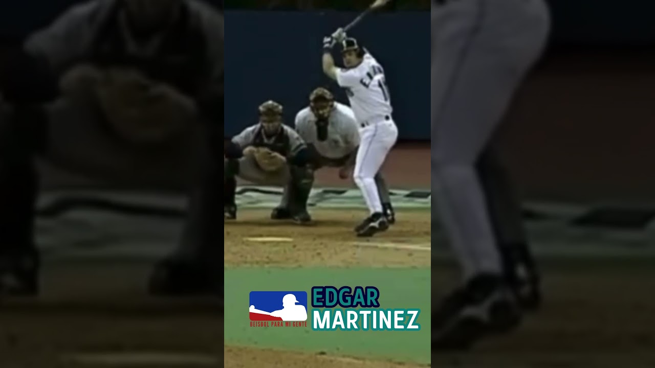 Edgar Martinez #mlbespa&ntilde;ol #mlblatino #deportes #beisbol