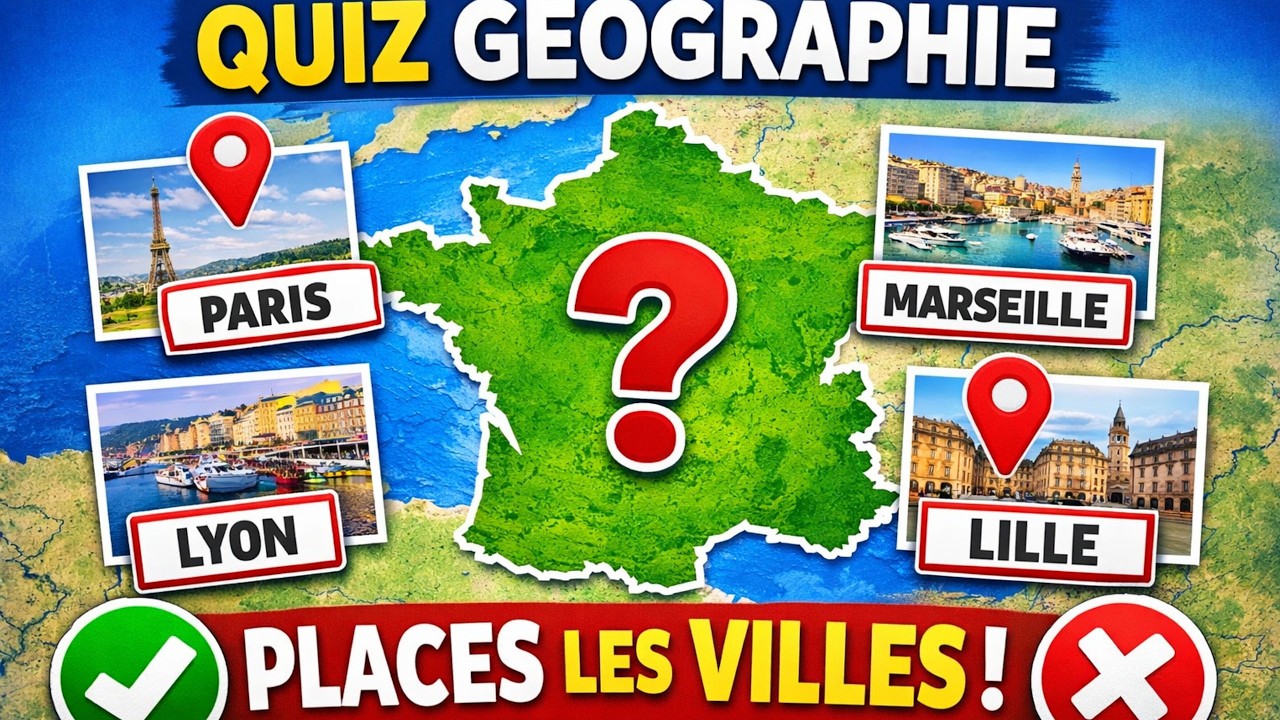 Place les villes de France 🇫🇷 | Épisode 8