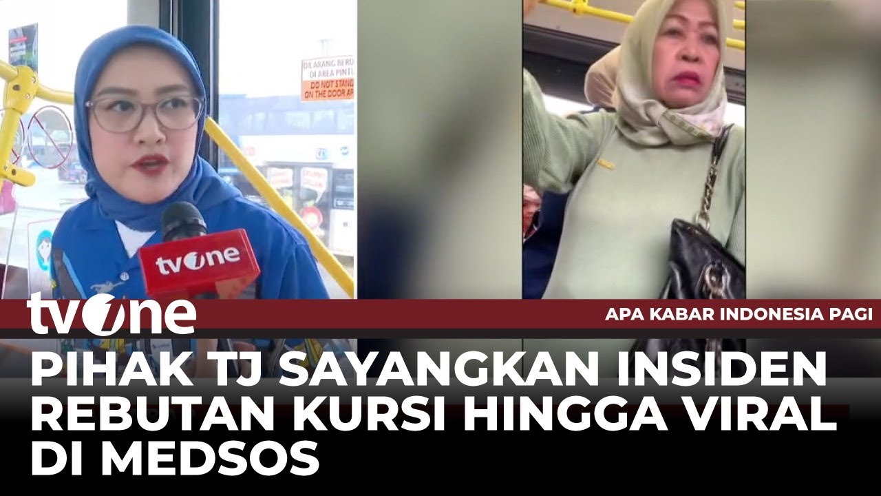 Emak-emak Ngamuk Rebutan Kursi, Pihak Transjakarta Buka Suara | tvOne