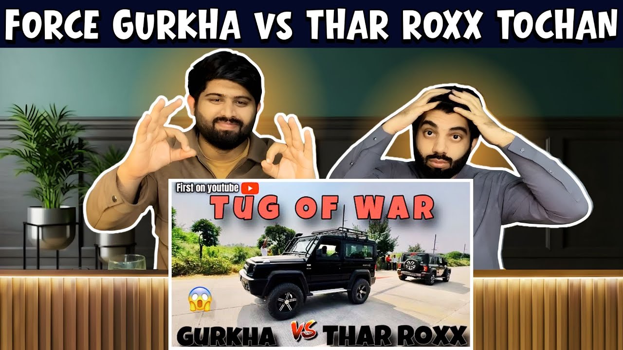 Pakistani Reaction On Force Gurkha vs Thar Roxx 🥊 | टक्कर  🔥