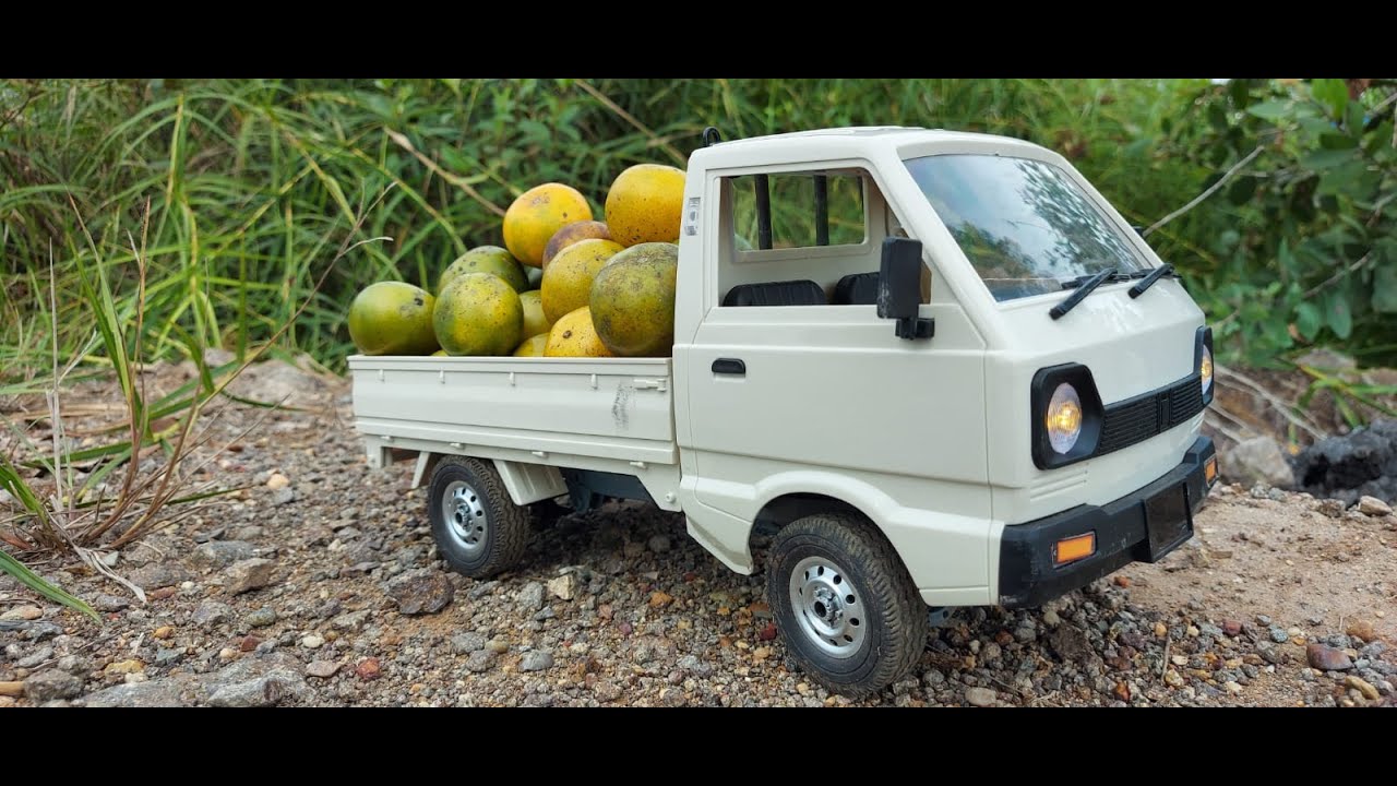 Suzuki Pick Up Carry WPL D12 😆 Juki Jualan Jeruk di Kalimantan AADJ Part 7