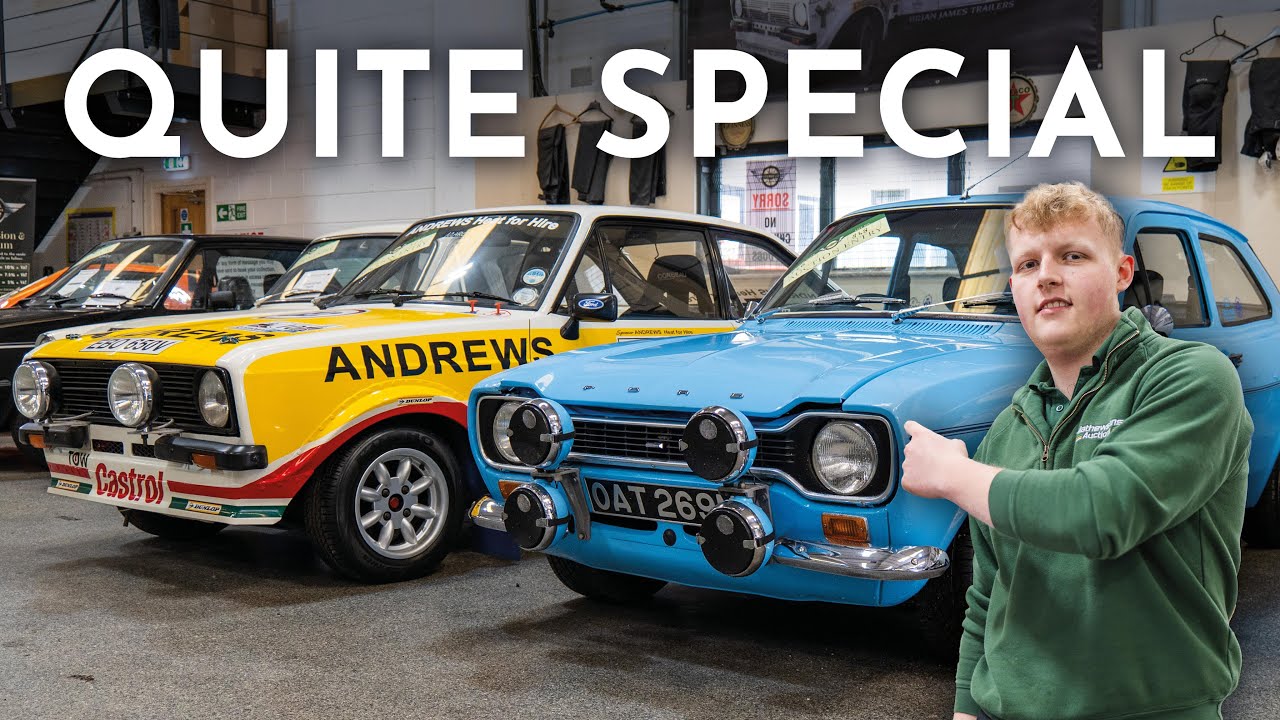 Ford Escort Mk1 And Mk2 Being Auctioned THIS WEEK!