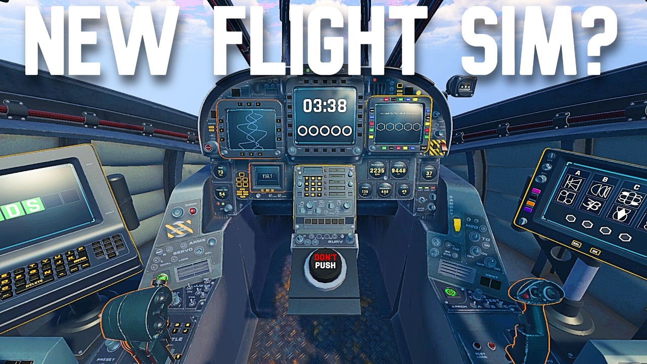 GOOD CONCEPT - These Upcoming New FLIGHT SIMULATORS Are Something Completely Unexpected....