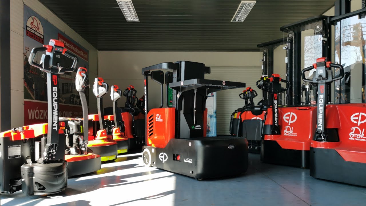 Elektryczny wózek kompletacyjny JX0 (Order picker) - EP Equipment