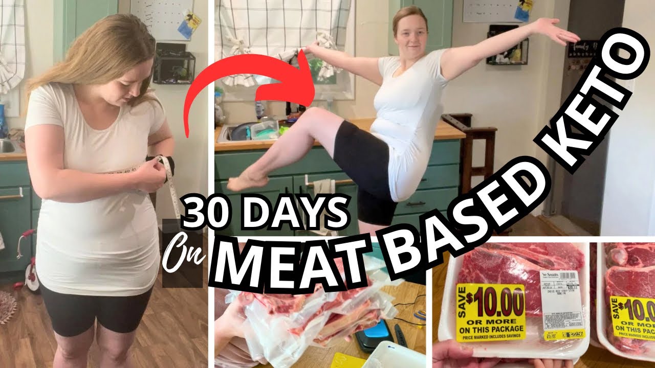 I Tried EATING ONLY MEAT for 30 days - Carnivore Diet while Postpartum