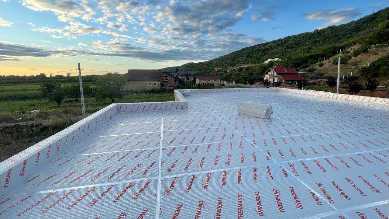 Acoperiș tip terasă, membrană EPDM România, Maramureș, Seini