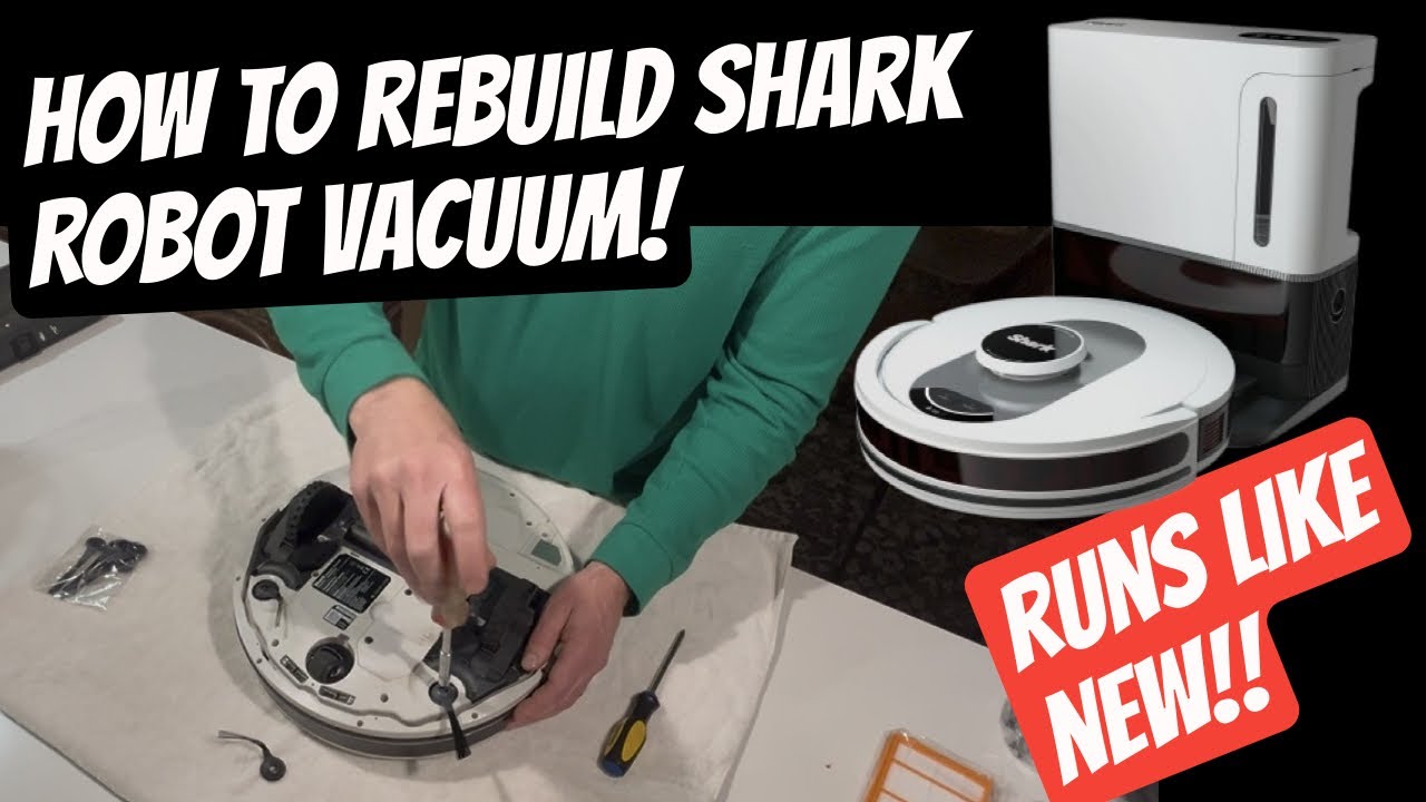 Как заменить детали в роботе-пылесосе Shark — РАБОТАЕТ КАК НОВЫЙ!