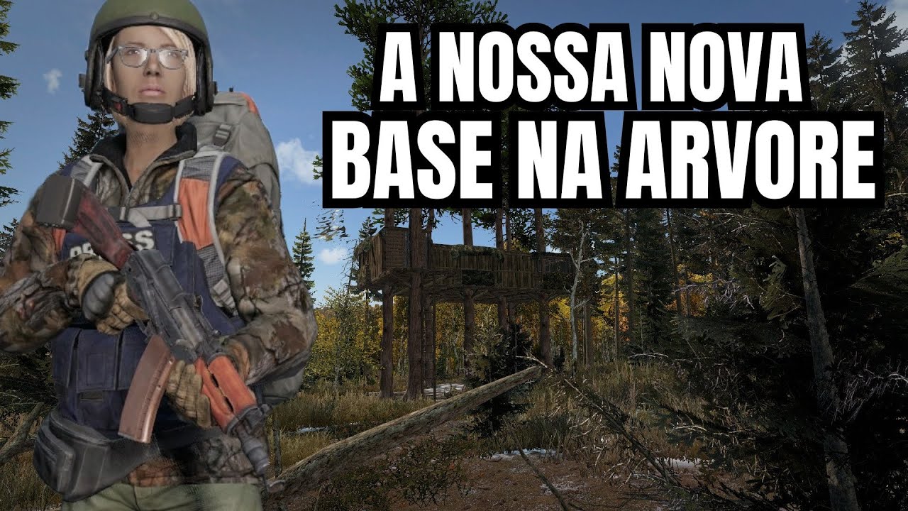 A NOVA BASE CAMUFLADA EM MEIO A FLORESTA ESTA INSANA  DAYZ ,EP-10