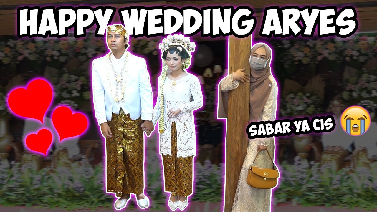 HAPPY WEDDING ARYES.. ANGGOTA TIM RICIS YANG NIKAH DULUAN..