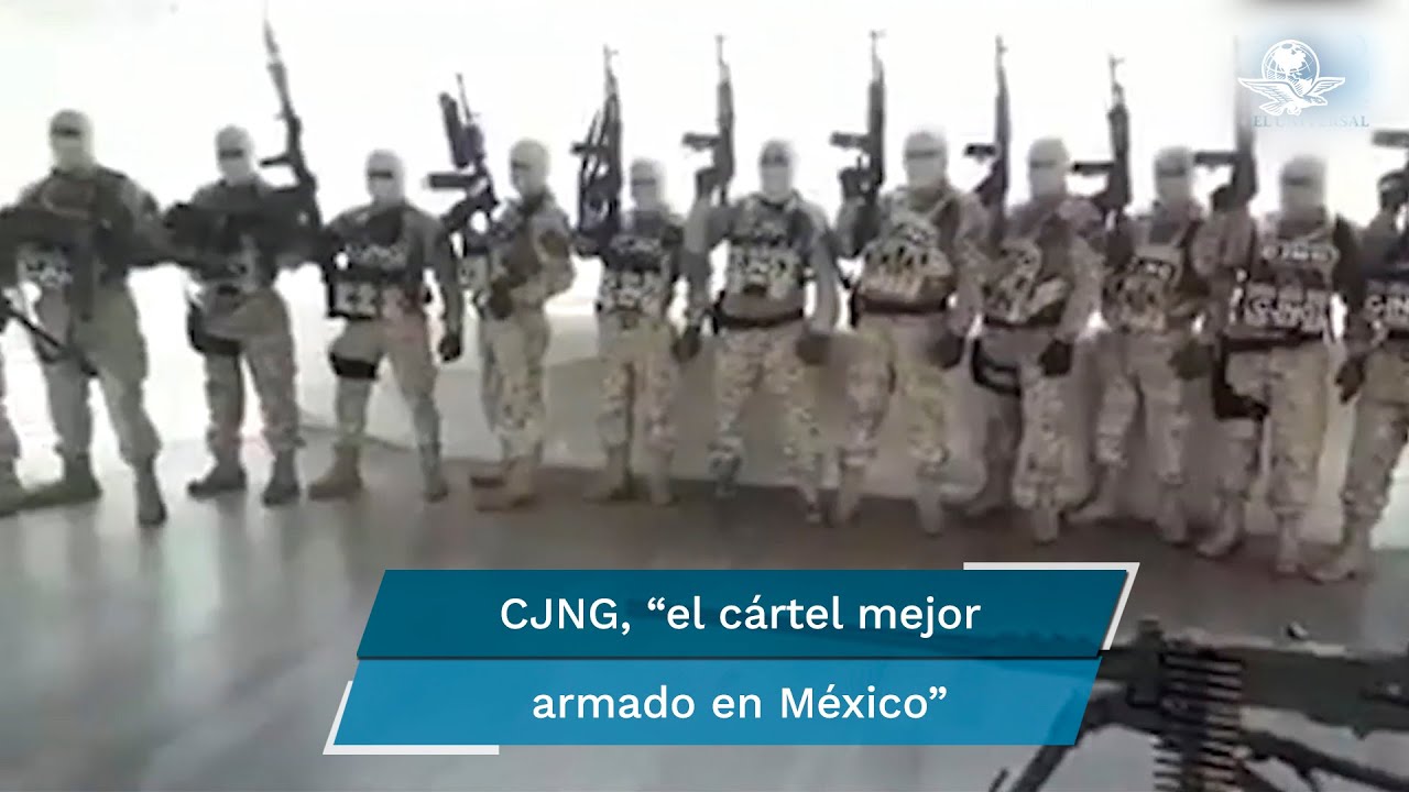 C&aacute;rtel Jalisco Nueva Generaci&oacute;n, uno de los c&aacute;rteles m&aacute;s peligrosos del mundo, advierten en EU