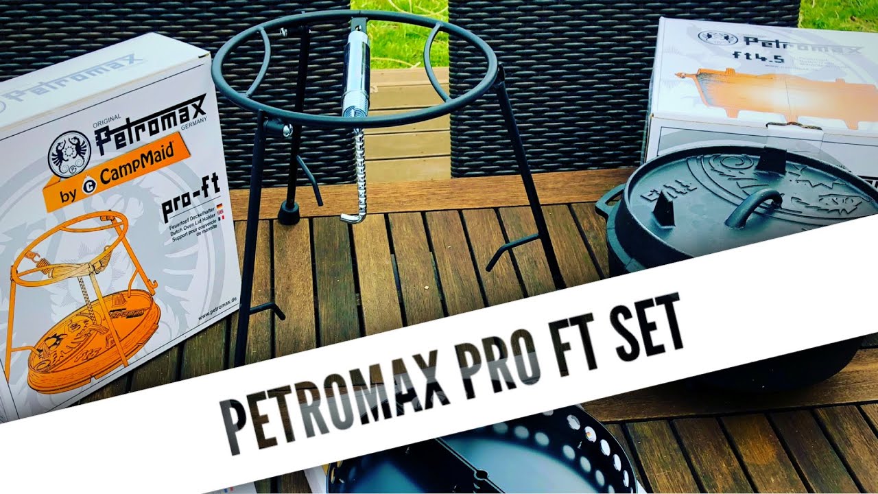 Frikadellen mit dem Petromax Pro FT Set | Dutch Oven Zubehör Set für den ambitionierten Outdoor Koch