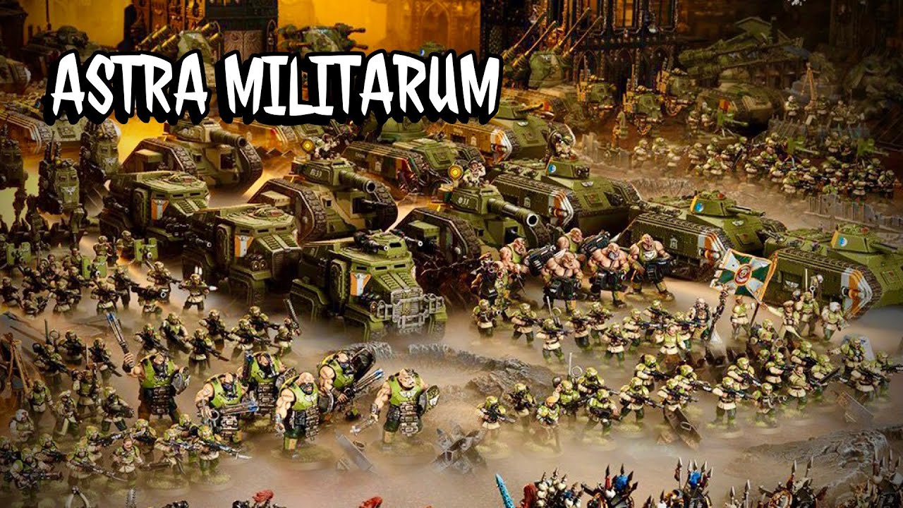 ASTRA MILITARUM — Обзор модельного ряда Имперской Гвардии WARHAMMER 40000