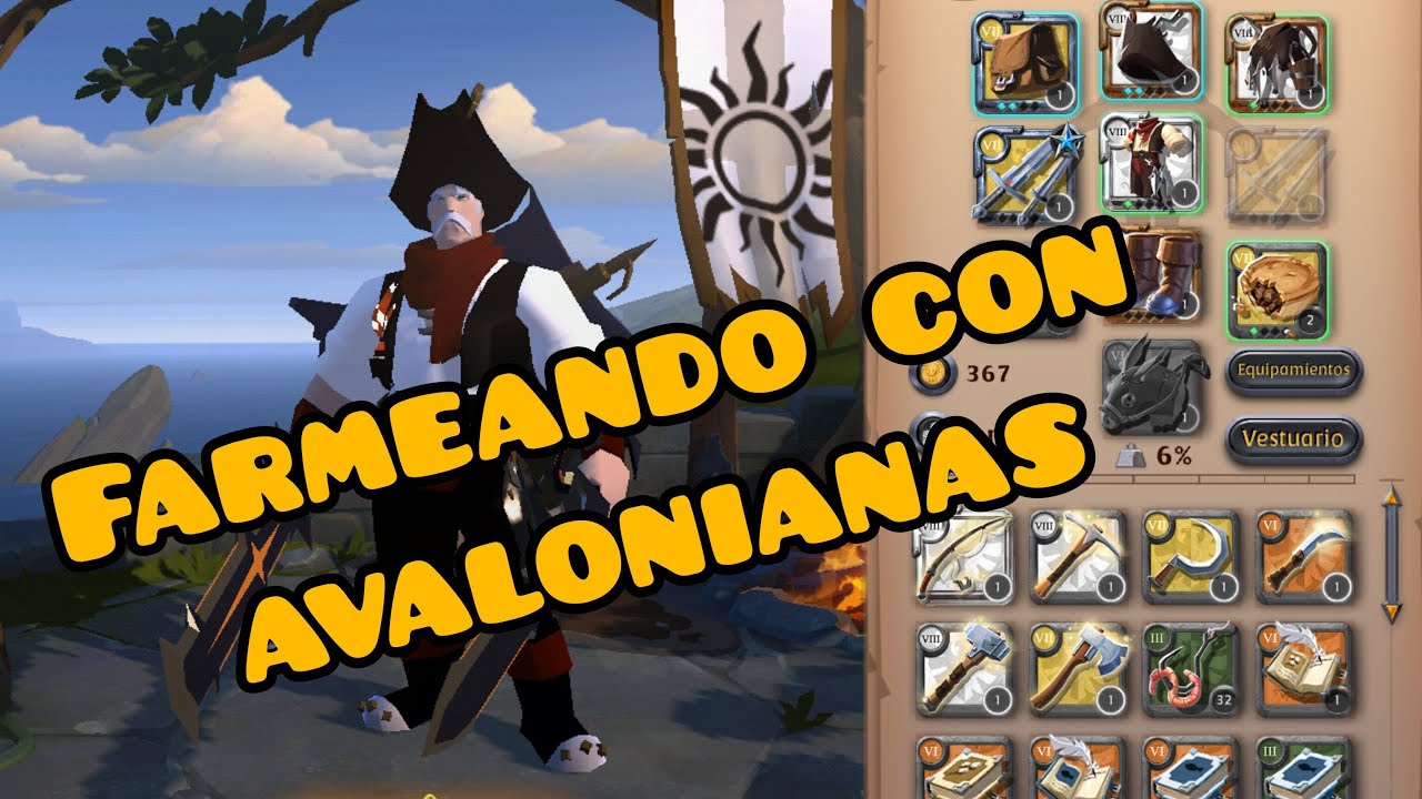 RECOLECTANDO con AVALONIANAS - ALBION Online