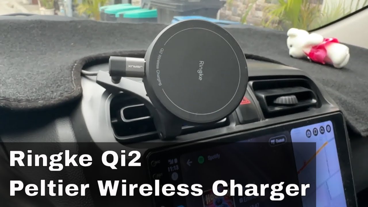 Ringke Qi2 Peltier Magnetic Car Charger Mount Unboxing and Review