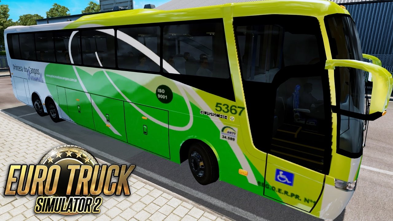 Euro Truck Simulator 2 Mod Bus | Princesa dos Campos - Paranaguá/Ponta Grossa - Logitech G27
