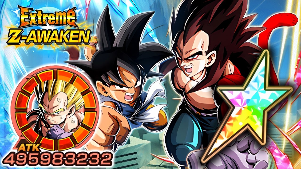 100% EZA 100% LR GT GOKU & SSJ4 VEGETA SHOWCASE!!!!!!!!!! Dragon Ball Z Dokkan Battle