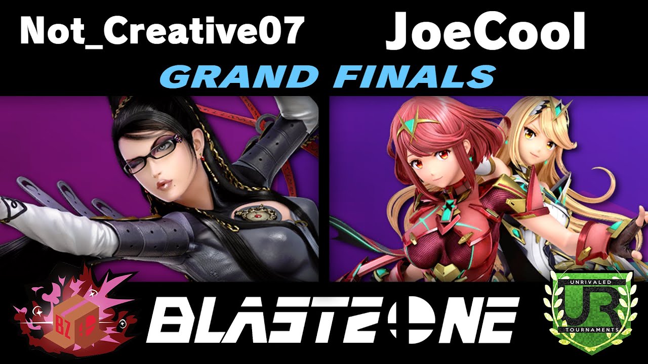 Not_Creative07 (Bayonetta) vs JoeCool (Pyra/Mythra, Pokemon Trainer) Blast Zone 101 GRAND FINALS