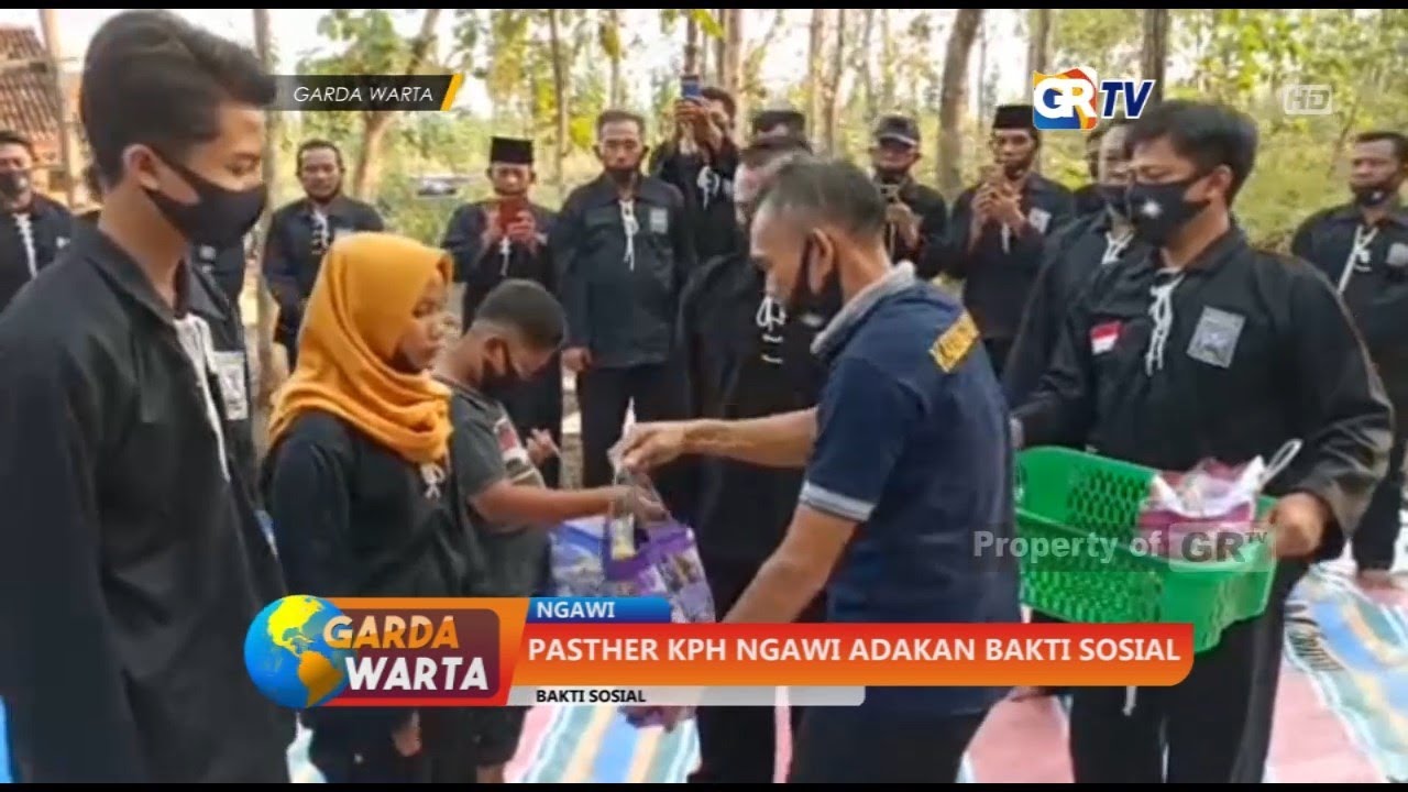 NGAWI - PASHTER KPH Ngawi Adakan Bakti Sosial