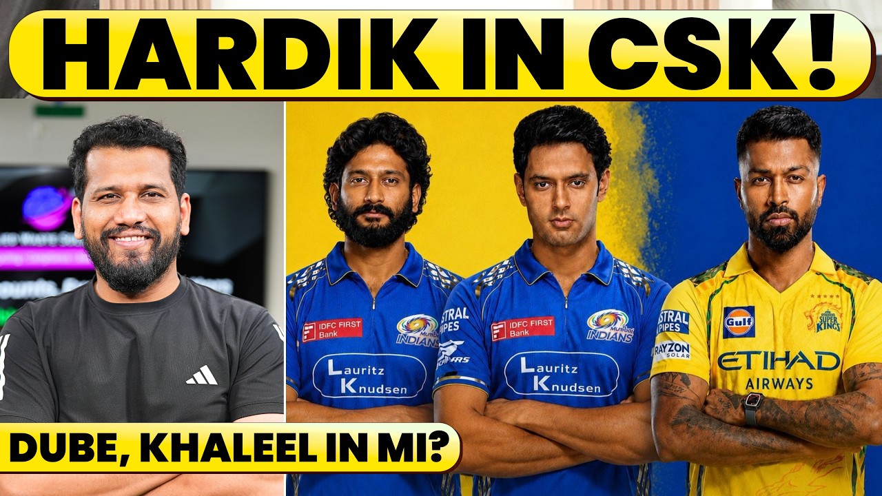 HARDIK PANDYA TRADE TALKS, DUBE + KHALEEL IDEAL DEAL, AYUSH MHATRE UNAVAILABLE? RUMOURS OR NOT