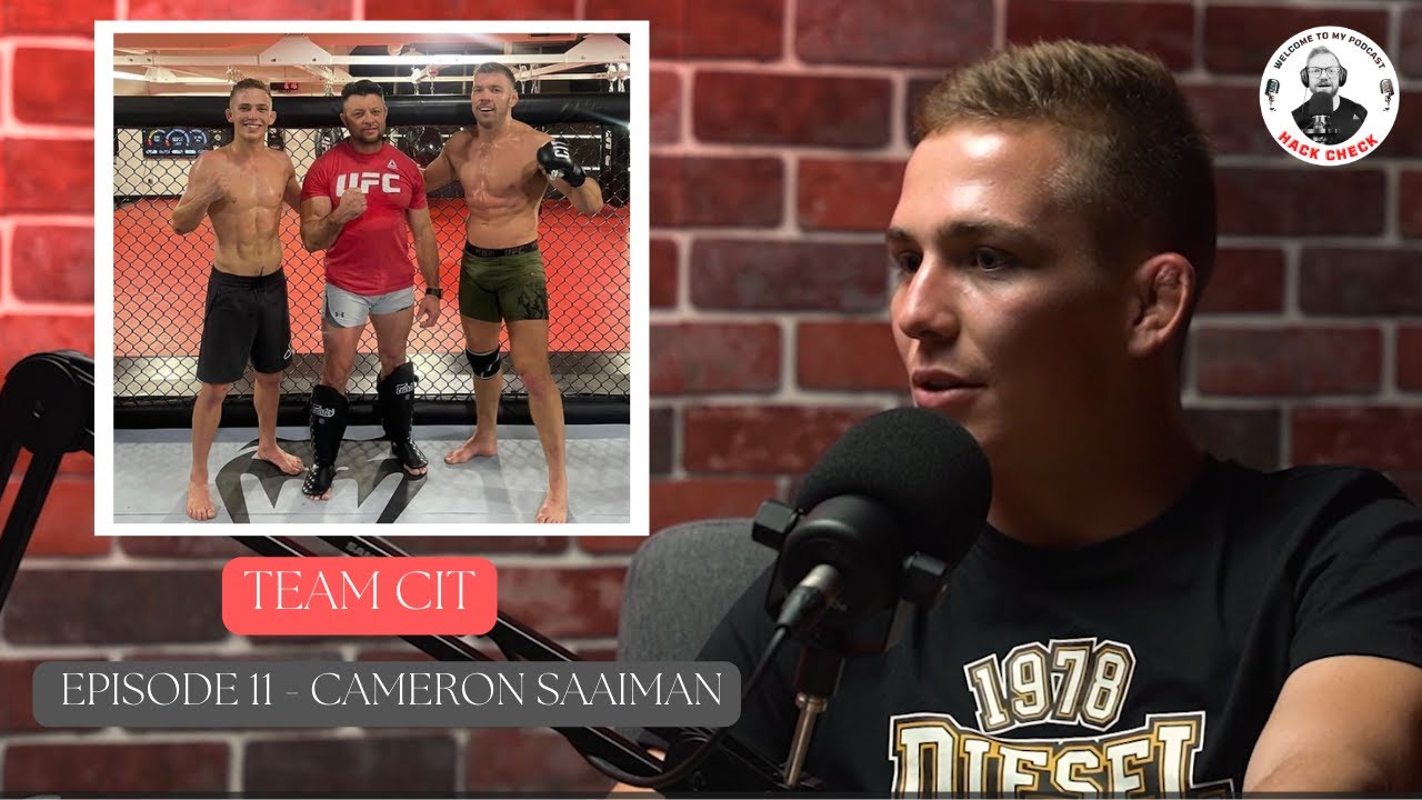 Cameron Saaiman Talks - Team CIT, Success in the UFC, Dricus Du Plessis and Staying Humble