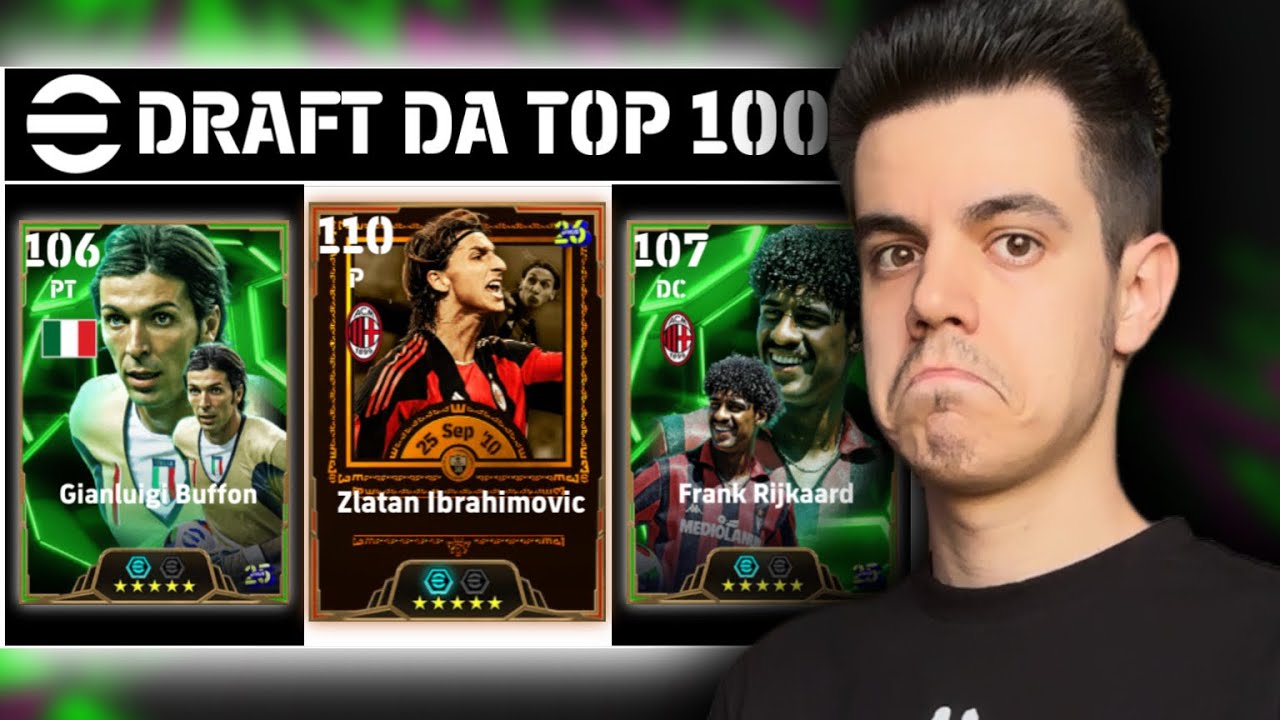 HO GIOCATO un DRAFT da TOP 100 su eFOOTBALL‼️