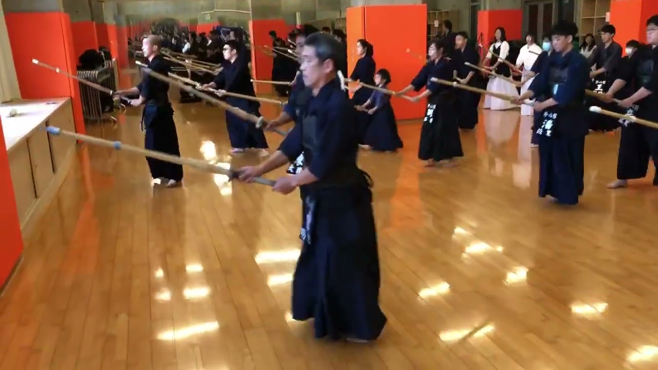 修心館孫老師劍道--2025 3 2腳步練習 大直館(SUN SENSEI KENDO DE TAIWAN)