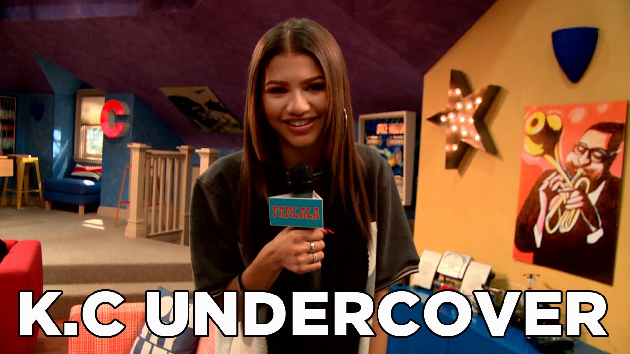 K.C Undercover Set Visit with Zendaya & Cast!