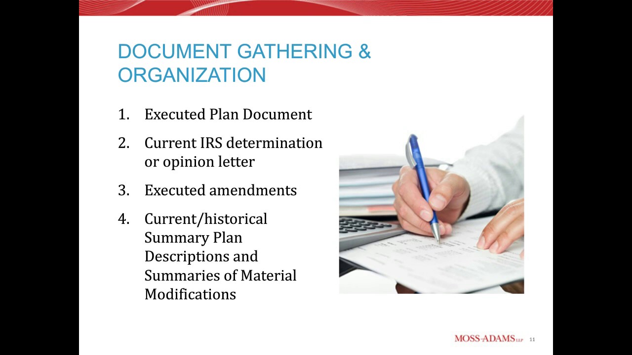Preparing for your first 401k audit