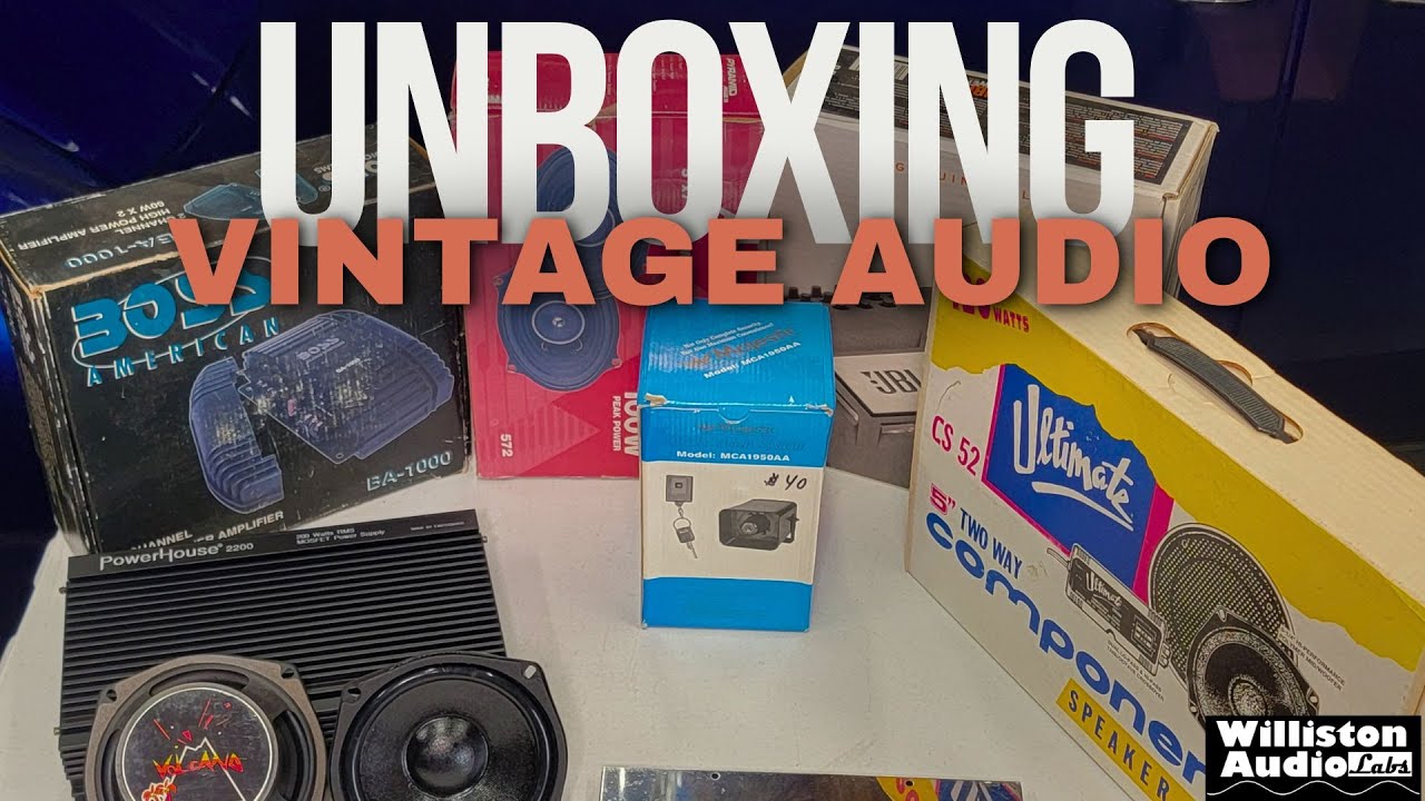 Unboxing Retro Tech - Vintage Car Audio from the '90s