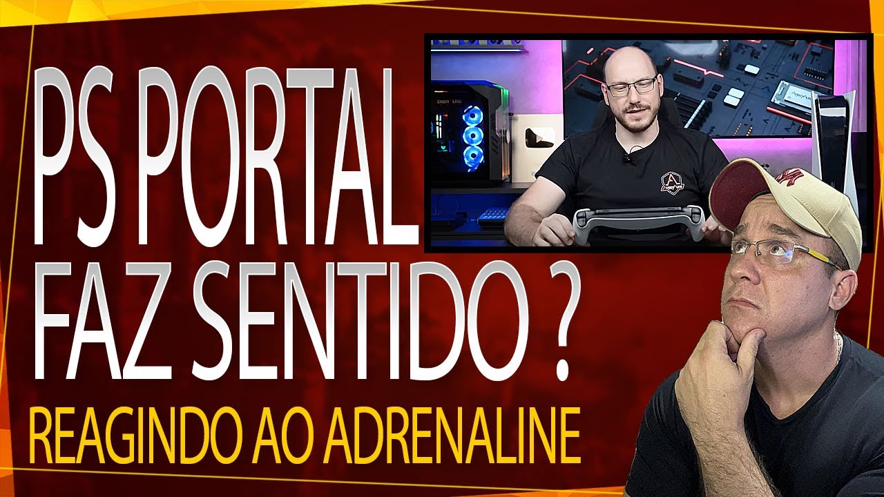 REAGINDO PLAYSTATION PORTAL FAZ SENTIDO OU NÃO no PS5