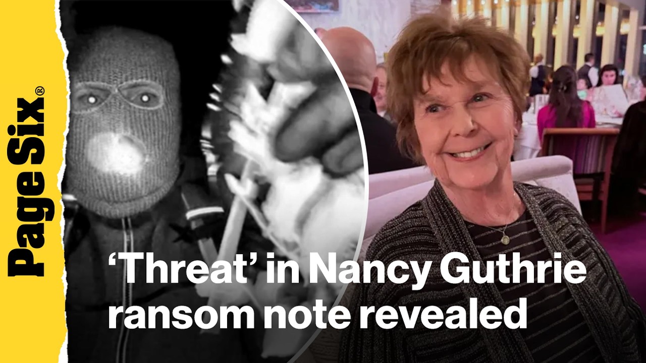 Chilling ransom threat in Nancy Guthrie kidnapping as FBI confirms no contact since deadline