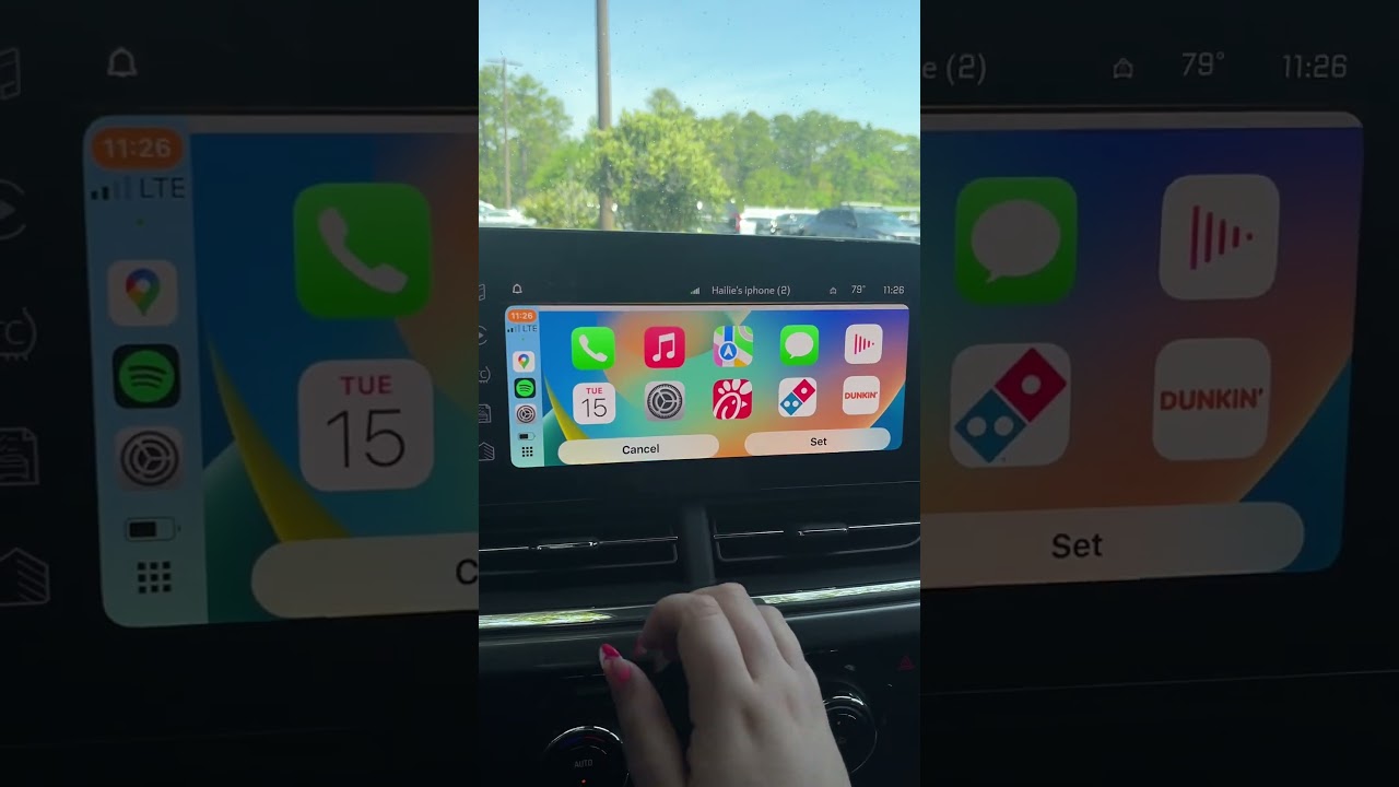 Customize your wallpaper and color filters on Apple CarPlay  #coastalchevroletcadillacnissan