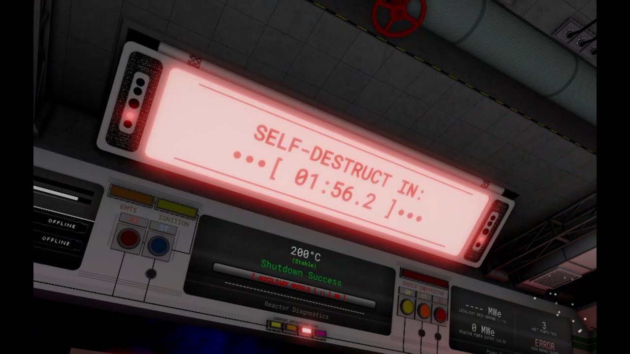 a core game self destruct and laser stare