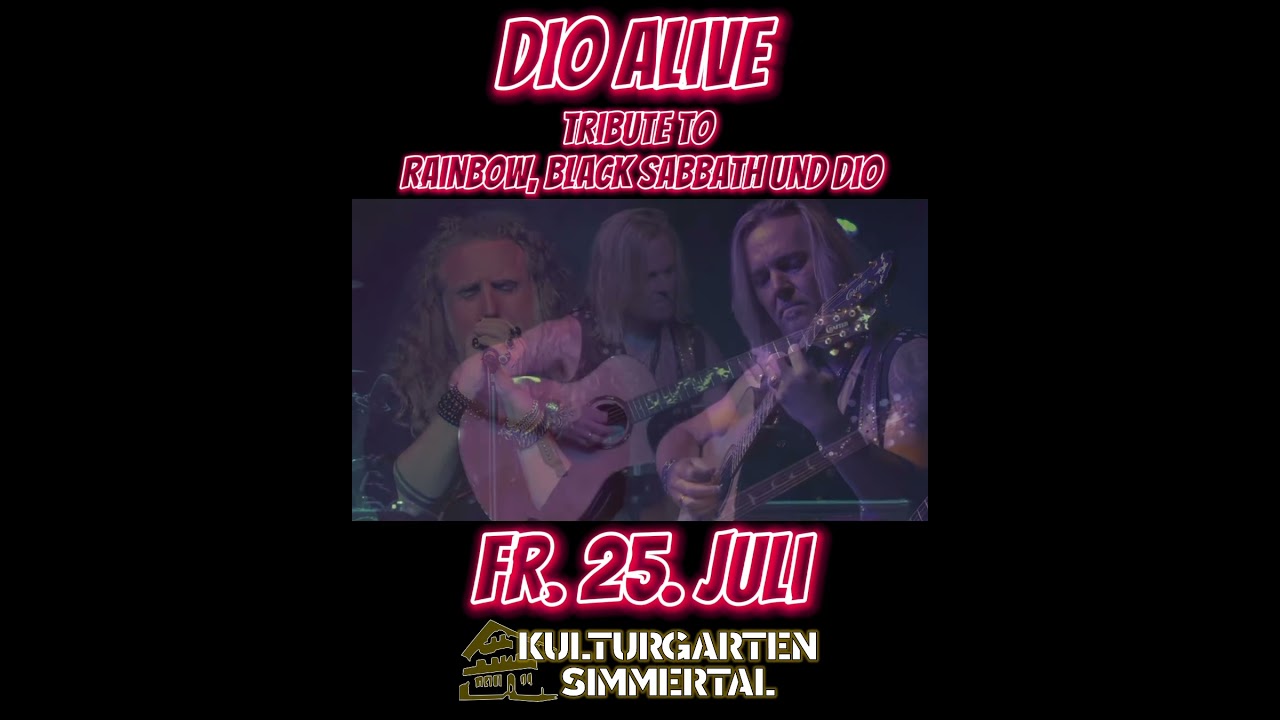 DIO ALIVE - Tribute to RAINBOW, BLACK SABBATH und DIO