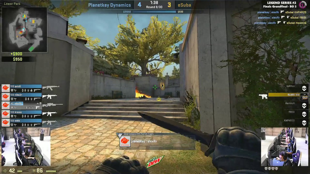 alexRr ACE vs eSuba