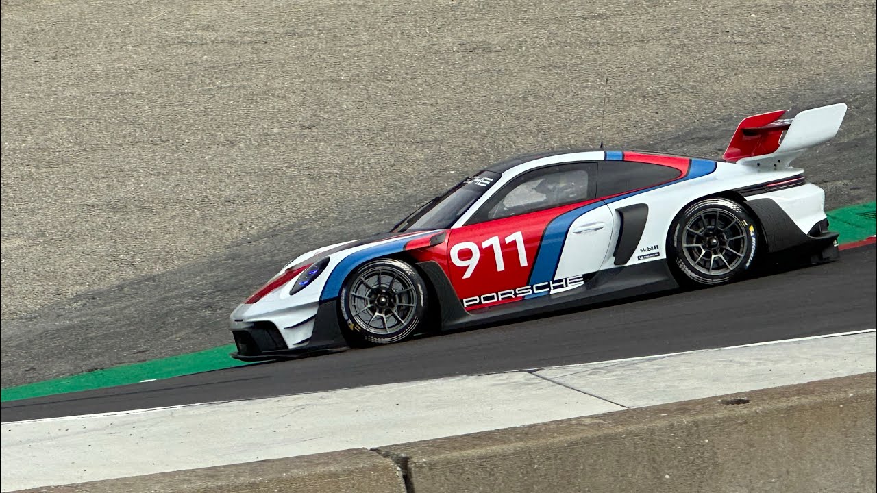 Porsche GT3 R rennsport Exhaust Sound