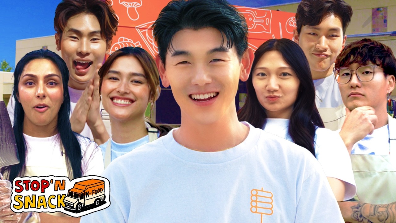 Eric Nam opens up his own Food Truck with ZERO EXPERIENCE 👨&zwj;🍳 | Stop N Snack