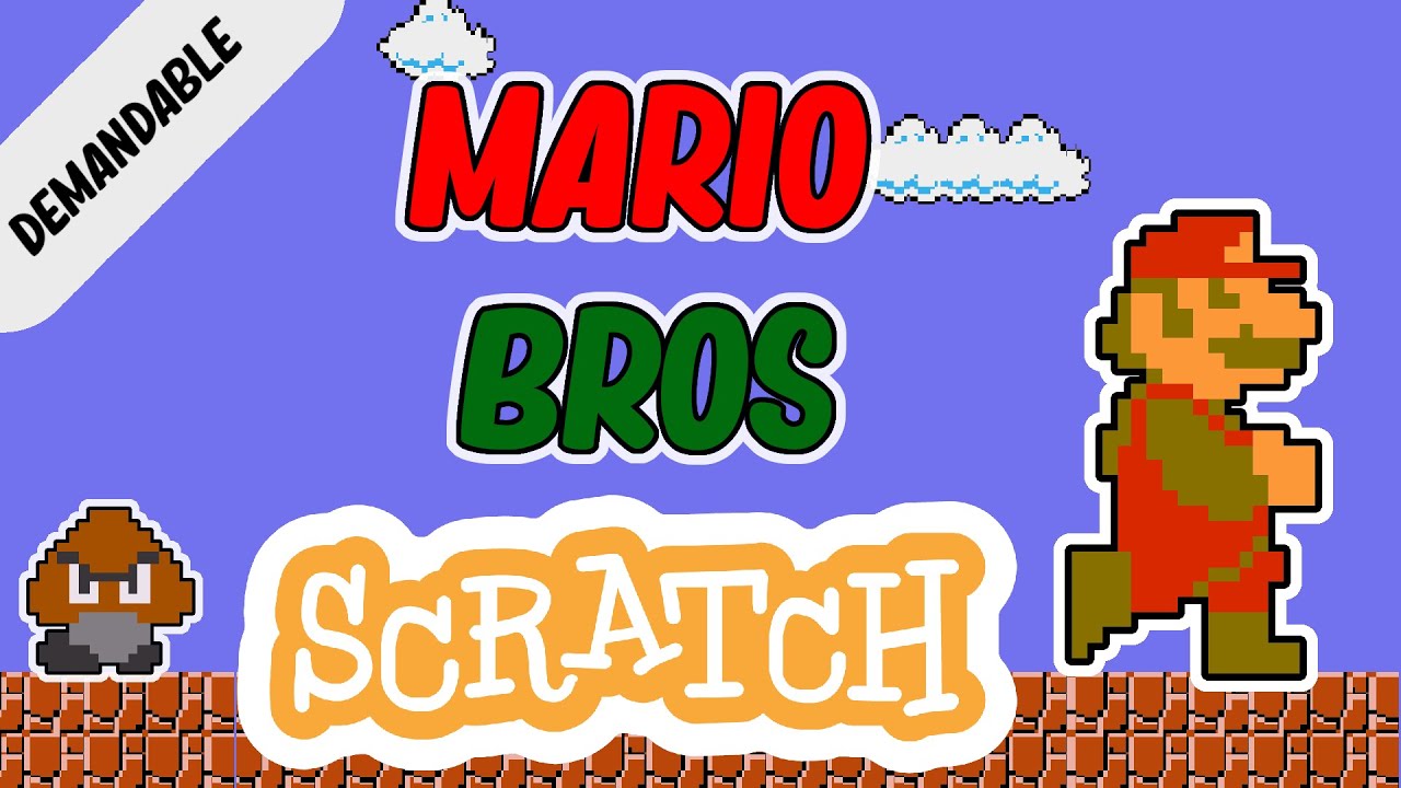 Cómo hacer un juego estilo Mario Bros en scratch 3 - 01 (Gravedad, fricción, colisiones, movimiento)