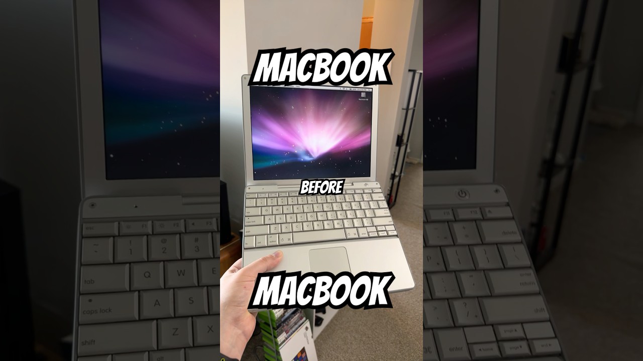 MacBook before the MacBook! #powerbook #apple #macbook #retrotech #retro #computer