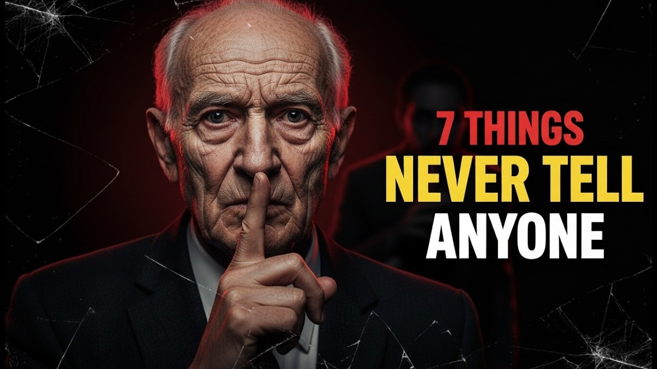 7 Things You Should NEVER Tell Anyone (Protect Your Privacy & Power)