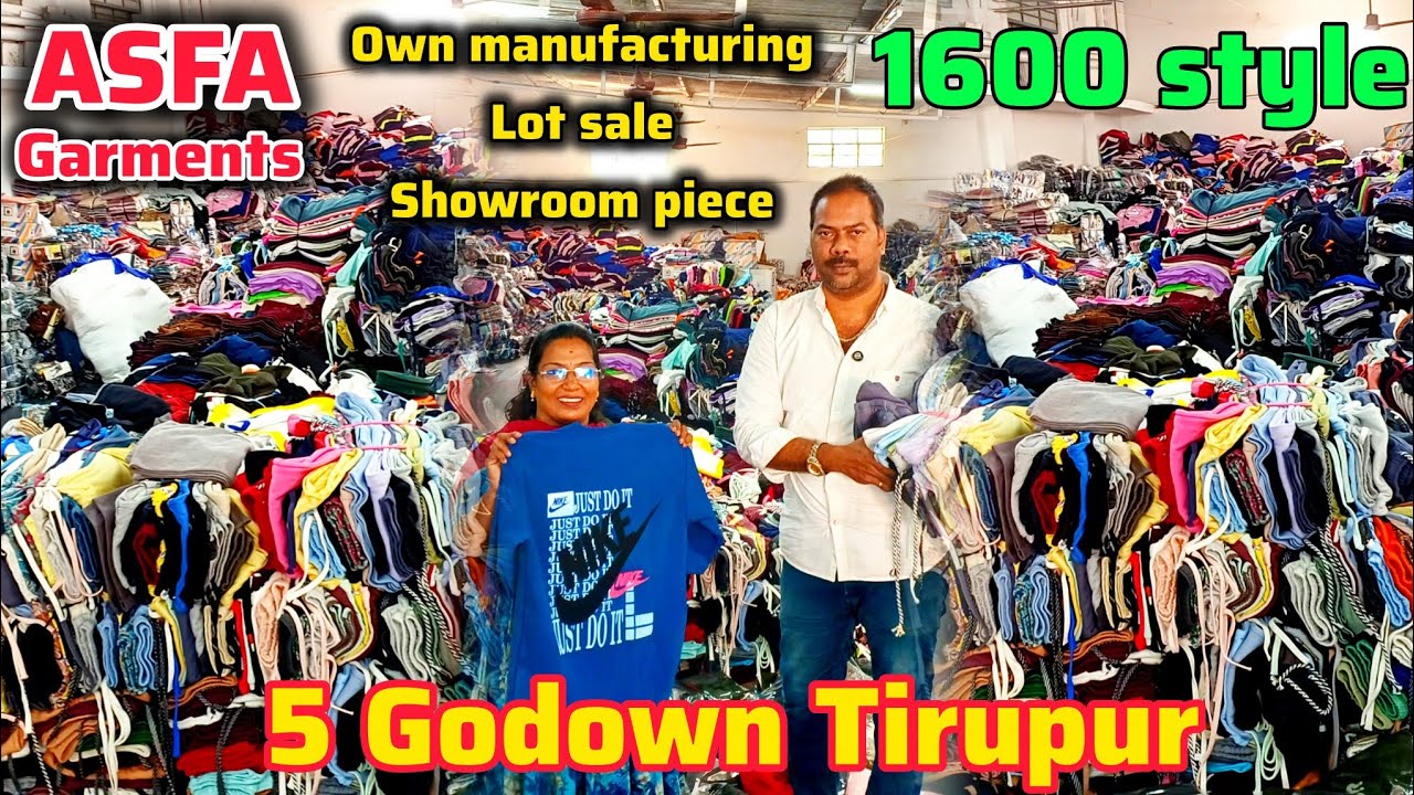 ‼️No 1.Lot Sales Man Tirupur Manufacturer குட்டி திருப்பூர் வியாபாரிகள் வந்து குவியும் இடம்#Asfa 