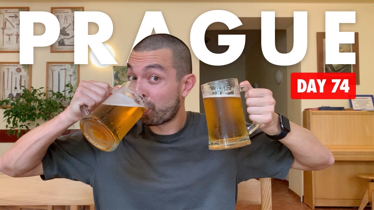 Day 74: First Day In Prague 🇨🇿 | Cafes in Karlin | Craft Beers in Vinohrady | Pub Snacks in Žižkov