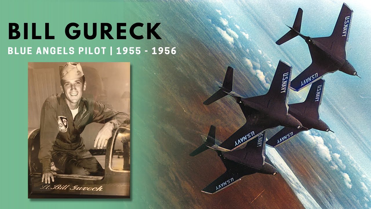 Blue Angels | Взлёт к новым высотам с F9F-8 Cougar при участии лётчика-дальнобойщика Билла Гурека...