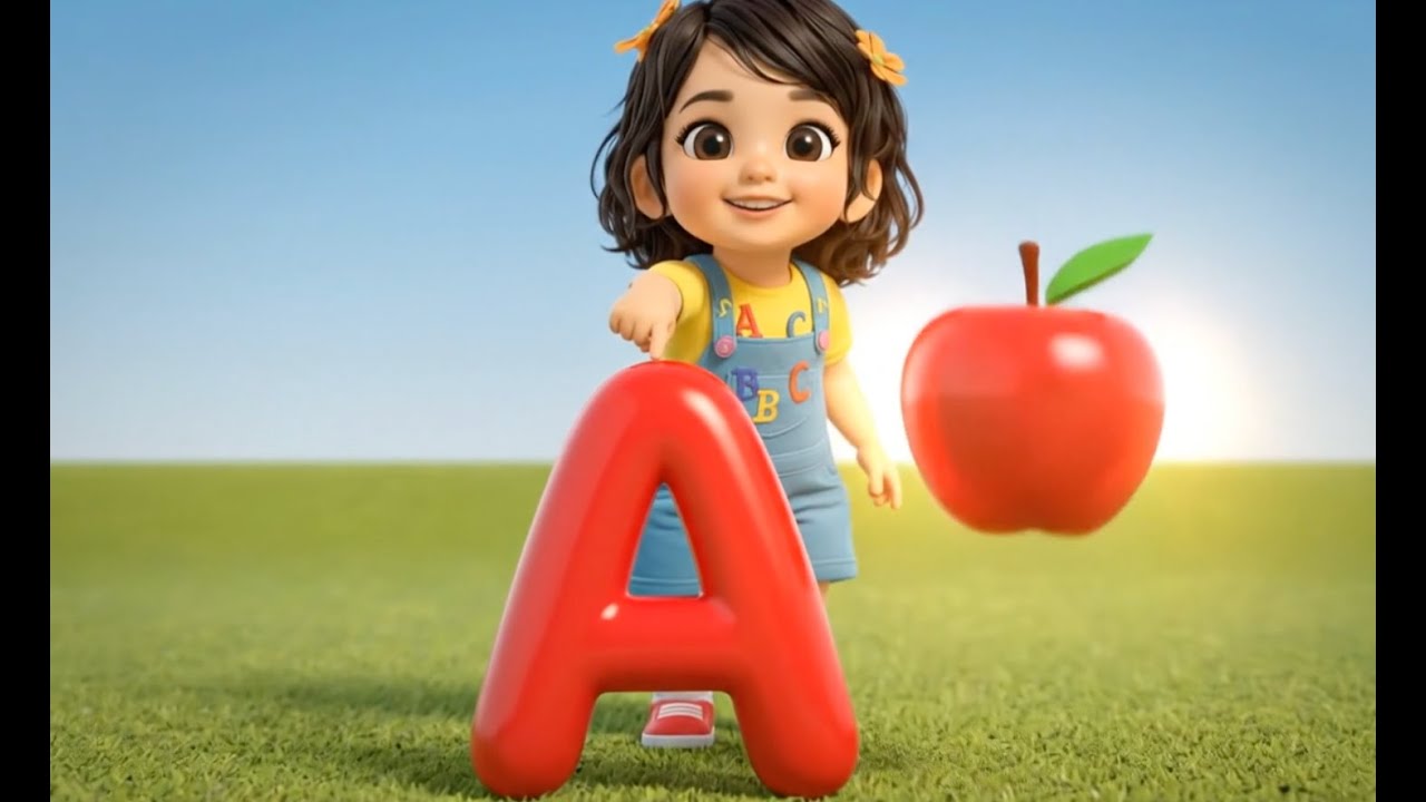 ABC Phonics Song 🍎 Learn Alphabet A to Z | Ember Tales Kids Learning Video