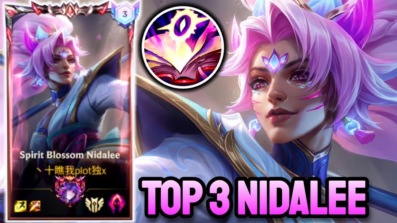 WILD RIFT NIDALEE - TOP 3 NIDALEE GAMEPLAY - GRANDMASTER  RANKED
