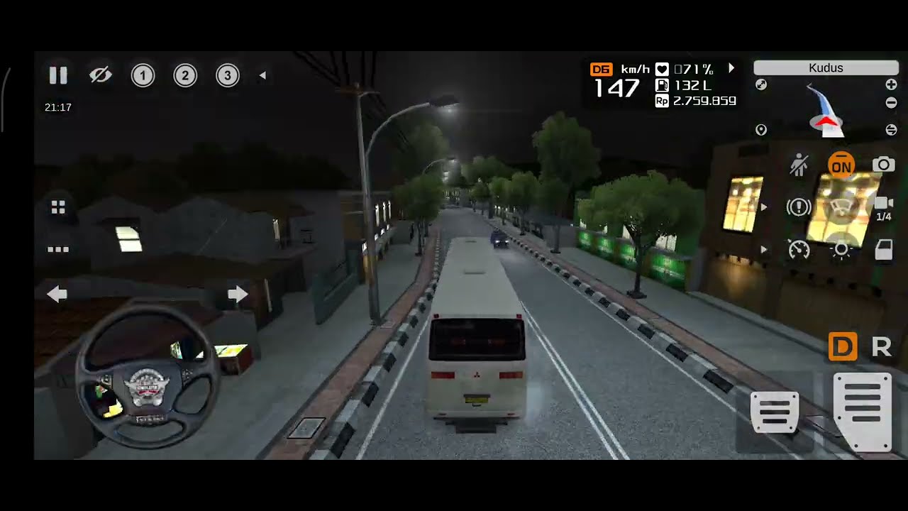 Bus Simulator Indonesia Mobile Game Play