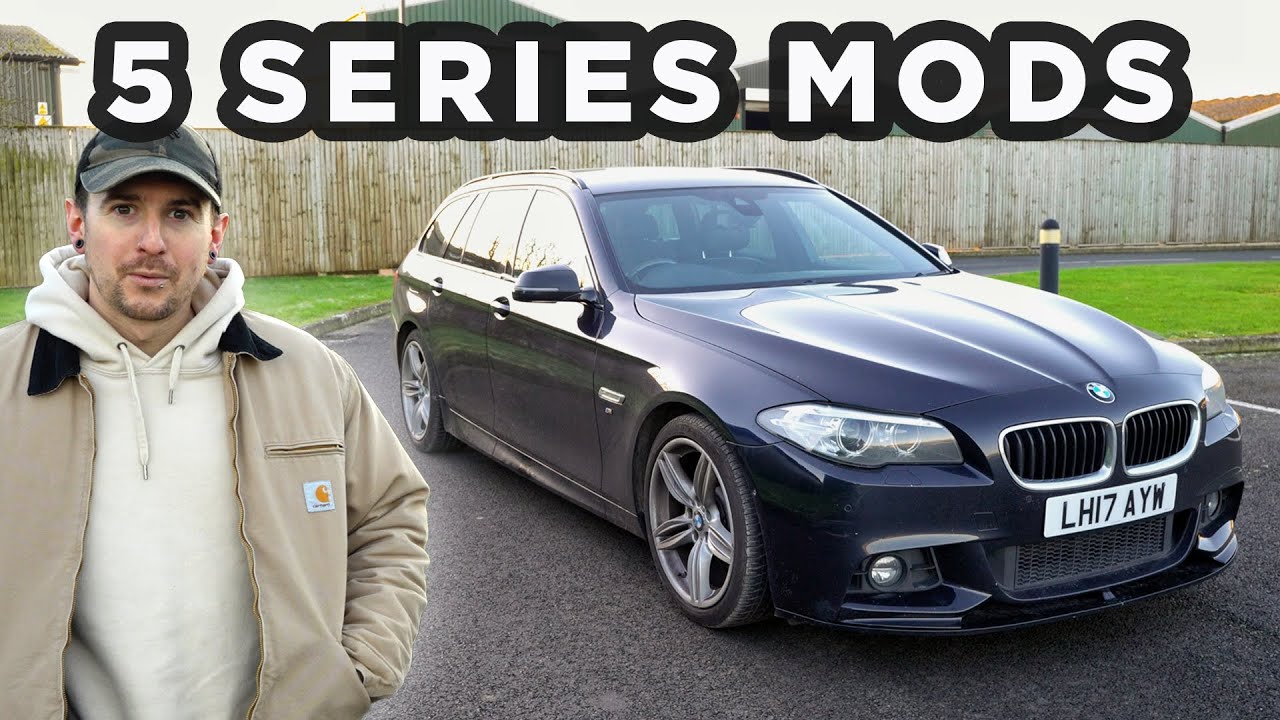 First MODS to my new BMW 5 Series
