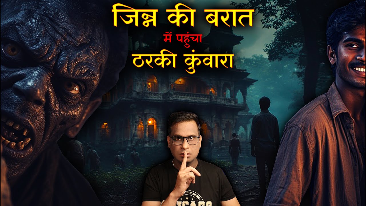 जिन्न की बरात में पहुंचा ठरकी कुंवारा 😱😱| Jinn Ki Baraat | Horror Story