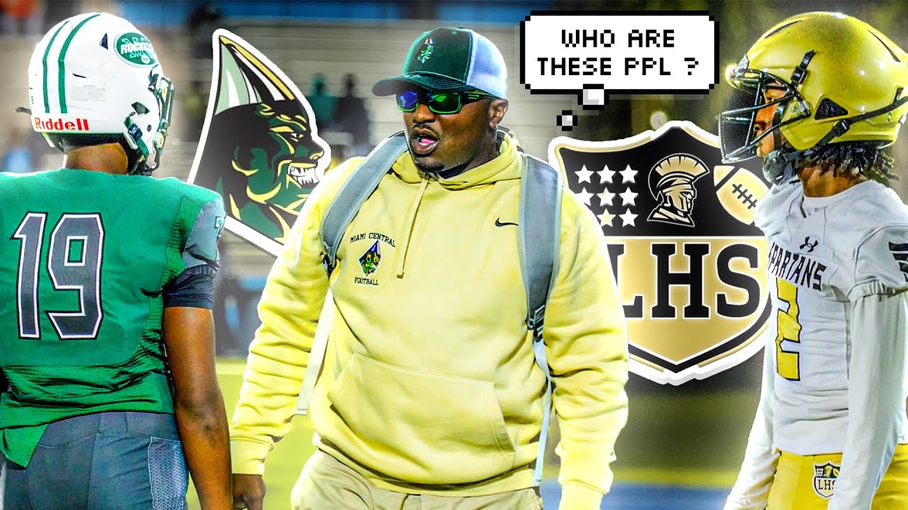 THEY GOING TO STATES !!🏆|| MIAMI CENTRAL VS LAKE WOOD || MIC’D UP W/ TOMMY SHULER || *MUST WATCH*
