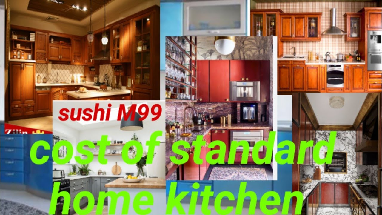 the cost of standard home kitchen in Uganda currently ie granites, marbles,carbinets etc.
